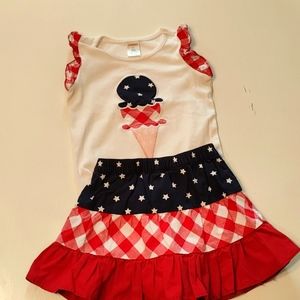 Patriotic outfit